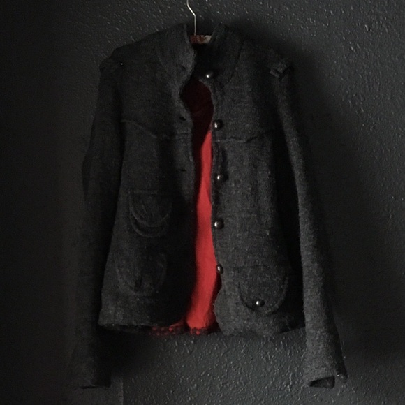 🌙Free People Lambswool Jacket - Picture 1 of 4